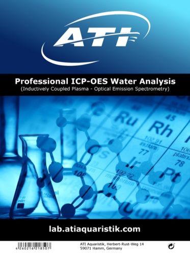 ATI Aquaristik ICP-OES Wasseranalyse 3er-Set
