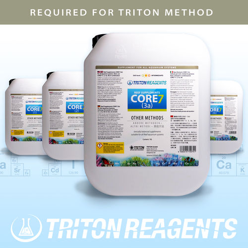 Triton Core7 Reef Supplements Bulk Liquid Set